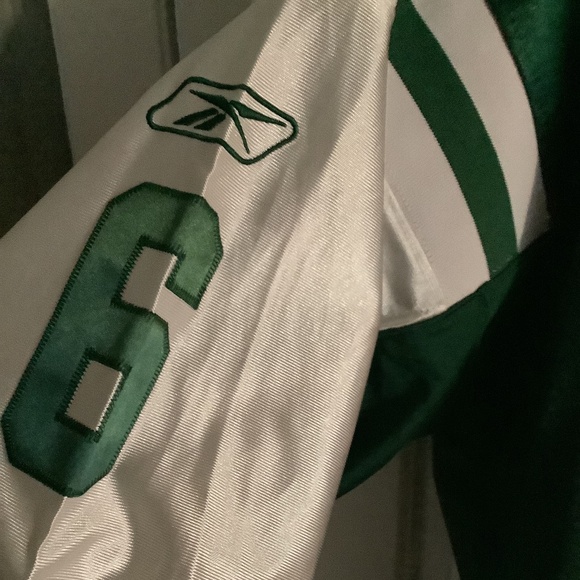 New York Jets NFL Throwback Jersey Mark Sanchez Size 50 Reebok - Picture 5 of 11